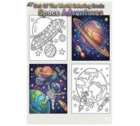 Out Of The World Coloring Book, Space Adventures