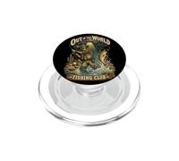 OUT OF THIS WORLD Alien Fishing Retro Cosmic Adventure PopSockets PopGrip for MagSafe