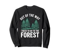 Out Of Way Forest Adventure Destination Sweatshirt