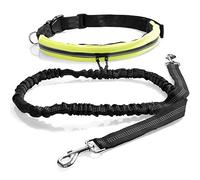 Out Paws Hands Free Reflective & Retractable Lead & Running Belt, Shock Absorbent Lead, Adjustable Waist Belt