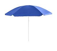 Out There! Blue 1.6m Garden Parasol Umbrella Sun Shade with Adjustable Height Tilt Function and UPF40+ Protection
