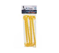Out There Out There Plastic Spiral Tent Pegs - 4 Pack, Size 4pk