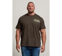 'Out West' Graphic T-Shirt BadRhino Brown 4XL