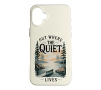 Out Where the Quiet Lives Case for iPhone 16 Plus