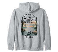 Out Where the Quiet Lives Zip Hoodie
