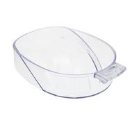 Outanaya 07x5.11x1.57inch 5 Pcs Manicure Hand Bowl Nail Soak Tray Acrylic Manicure Spa Tool with Groove Design Raised Middle Part Not Easy to Deform for Home Use