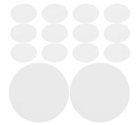 Outanaya 100 Sheets 44Mm DIY Round Badge Papers Blank Printable Craft Sheets for Badge Making and Drawing Supplies for and Adults Crafting