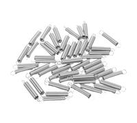 Outanaya 100pcs Metal Mahjong Table Springs Replacement for Tile Feed Systems and Lift Motors, Wear-resistant and Efficient Tile Resetting, for Home Use and Club Mahjong Table Repair
