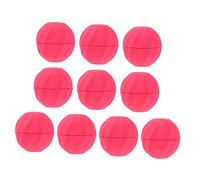 Outanaya 10pcs Sphere Lip Balm Box Refillable Lip Balm Storage Containers for Homemade Cosmetics Portable Pink Holders for Handbag Travel Easy to Fill Leakproof