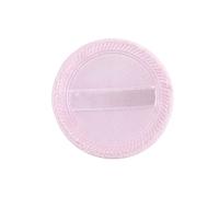 Outanaya 10pcs Velour Puff Makeup Blending Sponge for Loose Powder Gentle and Skin-friendly Professional Washable for Foundation Rayon Ribbon for Easy Handling Random Color