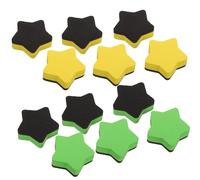 Outanaya 12pcs Dry Erasers Classroom Board Eraser Magnetic Lightweight Eva Felt Cloth Whiteboard Supplies for Office Presentations