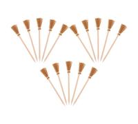 Outanaya 15Pcs Halloween Witch Broom Pencils Wooden Broomstick Novelty Writing Pencils for School Supplies Party Favors Creative Drawing Activities