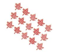 Outanaya 15PCS Maple Leaf Brooch Pins Autumn Fall Lapel Pins for Women with Drip Oil Finish Seasonal Jewelry Accessories for Dresses Bags Backpacks Canada Day Celebration