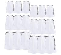 Outanaya 18pcs Waterproof Travel Bag Small Drawstring Bag Pe Material Multi-use Organizing Socks Chic Workmanship for The Gym