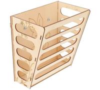 Outanaya 1pc Small Animal Feeder Rack with Inclined Hay Holder for Rabbits and Guinea Pigs Grass Feeding Tool for Cage Attachment Easy to Clean Bunny Feeding Rack