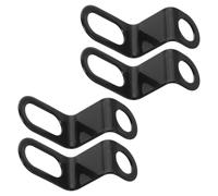 Outanaya 2 Pairs Motorcycle Universal Bracket Turn Signal Light Mounting Bracket Metal with Stylish Design and Easy Installation for Enhanced Visibility on Motorcycles