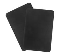 Outanaya 2 Pcs Adhesive Shoe Grip Pads Non-Slip Rubber Sole Protectors for Shoe Sole Versatile Application Suitable for Wood Floors and Outdoor Use Black