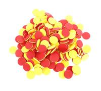 Outanaya 200pcs Two-color Math Counters EVA Material Counting Chips for Learning Educational Classroom Tools Interactive Math Manipulatives Games for Logical Thinking Development