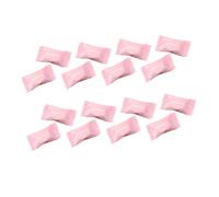 Outanaya 20pcs Disposable Compressed Towels Portable Soft Nonwoven Face Cloths for Travel Business Trips Quick-dry Outdoor Use Space-saving Washcloths in Pink Bag