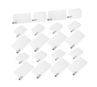 Outanaya 20pcs Driving Recorder Film Windshield Electrostatic Film Windshield Dash Cam Tape Static Dashcam Mount Stickers The Pet Transparent