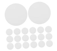 Outanaya 20pcs Round Downlight Diffuser Plates LED Light Diffusion Covers Recessed Lamp Bottom Shading Panel for Home Shop Restaurant Eye Protection