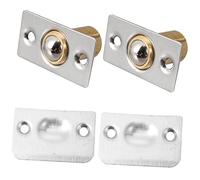 Outanaya 2Pcs Adjustable Door Ball Catch Ball Latches for Cabinet and Closet Doors Easy Install Furniture Catches with Hidden Design for Secure Closure
