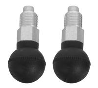 Outanaya 2pcs Ball Head Spring Pull Pins M16x15mm Retractable Indexing Plunger Knobs for Home Gym Equipment Fitness Accessories Replacement Parts for Exercise Machines