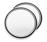 Outanaya 2pcs Car Side Blind Spot Mirrors with Reflective Frame and 360-degree Adjustable round Glass for Enhanced Rearview Safety and Wide Angle Driving Assistance