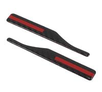 Outanaya 2pcs Carbon Fiber Rearview Mirror Stickers with Adhesive Design for Easy Installation, Sturdy Scratch Resistant Protector Trim, Stylish Car Anti-Scratch Protection for Rearview