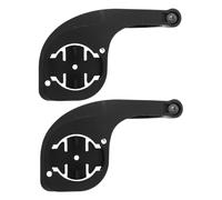 Outanaya 2pcs Computer Mount Extension Bracket Handlebar Holder Data Reading Lightweight Design for Riding Conditions