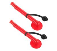Outanaya 2pcs Inflatable Hose for Safety Gear Durable Air Tube for Buoys Lightweight Compact Blowing Tube for Jackets Swim Rings Easy Inflate Deflate for Travel