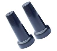 Outanaya 2pcs Long Pole Umbrella Tip Caps Protective End Covers Replacement Tops for Rain and Sun Umbrellas Anti-scuff Seal Accessories