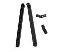 Outanaya 2pcs Side Mount Cabinet Slide Rails Hidden Flip-up Door Tracks for Bookcases Wardrobes and Storage Cabinets Wear-Resistant Quiet Damping Buffer Drawer Slides