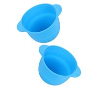 Outanaya 2pcs Silicone Waxing Machine Liner 300ml Reusable Non-stick Wax Pot Insert Locks in Nutrients Easy to Store for Hair Removal at Home Suitable for Skin Types
