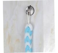 Outanaya 2pcs Stainless Steel Suction Hooks Strong Vacuum Suction Cup Hooks for Shower Bathroom Towel Rack Organizer Removable Wall Hanger for Smooth Surfaces