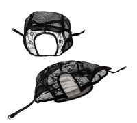 Outanaya 2pcs u Part Lace Mesh Wig Caps for Women Stretchy Breathable Wig Caps for Making Lightweight Practical Hair Net u Shape Design