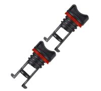 Outanaya 2pcs Universal Kayak Drain Plug Made of Sturdy Nylon, Waterproof and Easy Installation for Raft and Inflatable Boat, for Marine and Kayaking Adventure