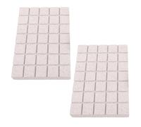 Outanaya 2pcs Volcanic Rock Nail Grinding Pads with Deep Groove Structure for Guinea Pig and Rat, Multi-directional Grooves for Effective Scratching, Suitable for Homes and Multi Pet