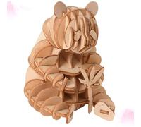 Outanaya 3d Wooden Panda Puzzle and Creative Educational Jigsaw Puzzle Improves Intellectual Development and Hands-on Ability for Family and Learning