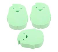 Outanaya 3pcs Boy Girl Bath Sponge Cute Penguin Shapes for Gentle Bathing Soft Cartoon Animal Sponges Lightweight Portable Bath Loofah for Boy Girl for Newborns and Toddlers