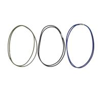 Outanaya 3pcs Trash Bag Holder Bands 140cm Rubber Elastic Stretch Bands for Kitchen and Bathroom Bins Easy Installation Universal Fit for Elderly and Those with Limited Mobility