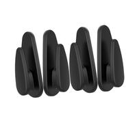 Outanaya 4pcs Car Hooks with Strong Adhesive Multifunctional Dashboard Hangers for Keys USB Cables Earphones Scarves and Small Electronics Compact Sticky Auto Storage Organizers