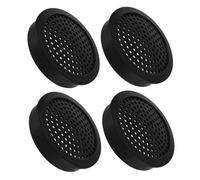 Outanaya 4pcs Car Speaker Protection Cover Black Mesh Grill for Tweeter and Subwoofer Audio Speaker Guard for Automotive Sound Systems Easy Install Car Audio Grill Covers