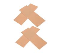 Outanaya 4pcs Khaki High Heel Sole Protectors Self-Adhesive Shock Absorbing Pads for Women S Shoes Anti-Slip Wear Resistant Cushion Inserts for Forefoot Impact Reduction