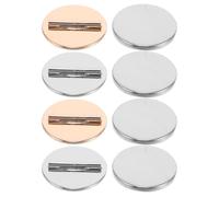 Outanaya 4pcs Magnetic Clip for Clothing Pinless Brooch Converter with Clasp to Protect Fabric Stylish Scarf and Hat Pins No Damage Safety Fasteners for Bags and Dresses