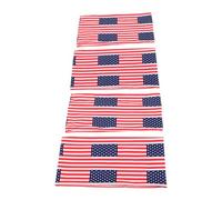 Outanaya 4pcs Womens Wide Hairbands with Patriotic Soccer Design, Comfortable Polyester Headbands Featuring Unique Country Flag Patterns, for Game Day and Workouts