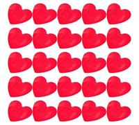 Outanaya 50pcs Heart Shaped Bandages Adhesive Wound Care Patches Breathable Pe Material Curing First Aid Plasters for Outdoor Use Can be Put in Bag