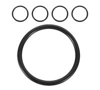 Outanaya 5pcs Rubber Ring Cushion for Singing Bowls Black Non-slip Lightweight Sound Bowl Accessories for Stability during Rituals