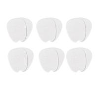 Outanaya 6 Pairs Shoe Tongue Patch Forefoot Cushion Random Foot Pad White Felt Material Relieves Foot Ball Absorbing Pressure Comfortable for High Heel Shoes