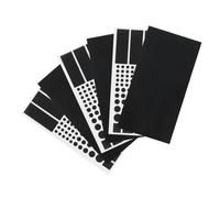 Outanaya 6 Sheets Sun Protection Stickers for Home Appliances LED Light Blocking Stickers Dimming Function Light Covers for Routers Electronics and Desk Lamps Self-adhesive